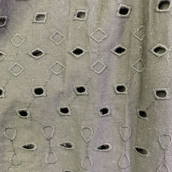 A NEW DAY Black Eyelet Open Back Puff‎ Sleeve Mini Dress Size 3X - NWT - Picture 10 of 16